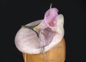 Calla lily pink button 3 flowers: Lily the Pink