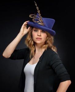 Chloé Mitchell in; My Slanted Hat: Royal Dream Photograph by Neil Thomas